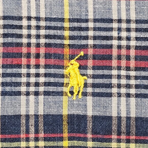 Ralph Lauren Madras Button Down M - Picture 5 of 8